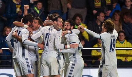 Real Madrid's late comeback stuns Villarreal