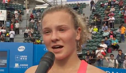 Siniakova captures maiden title with Shenzhen win