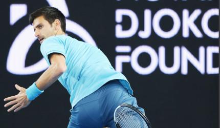 Djokovic faces huge test as he opens Australian Open defence