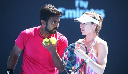 India at Oz Open: Paes in last 16, Sania knocked out in women's doubles