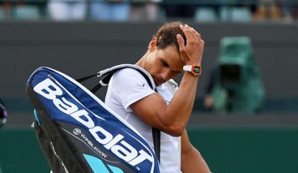 Nadal's early exits at Wimbledon