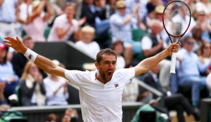 Cilic into Wimbledon final with hard-fought win over Querrey