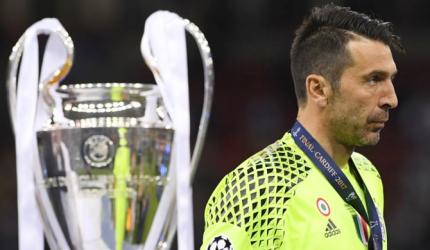 Buffon feels the pain after third final defeat