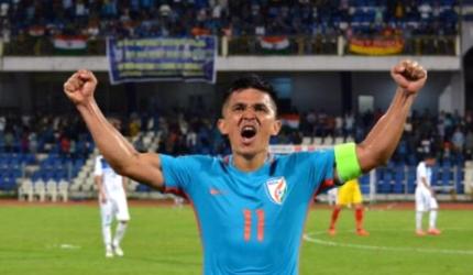 Believe it or not: Chhetri's strike rate better than Ronaldo, Messi