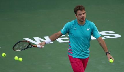 Indian Wells: Wawrinka advances, to face lucky loser Nishioka