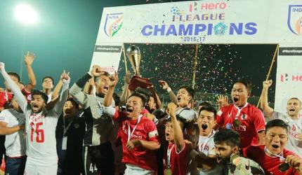 Present perfect, future tense for Aizawl FC