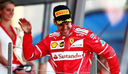 F1: Vettel first Ferrari driver since Schumi to win Monaco GP