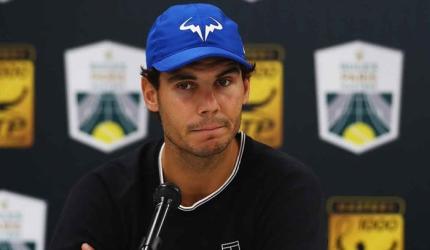 Nadal pulls out from Paris Masters