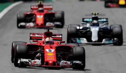 Formula One: Vettel wins Brazilian GP, Hamilton fourth