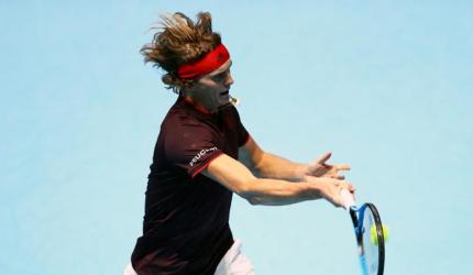 Zverev beats Cilic in impressive ATP Finals debut