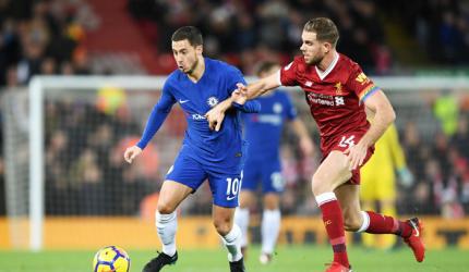 EPL: Conte impressed with 'striker' Hazard