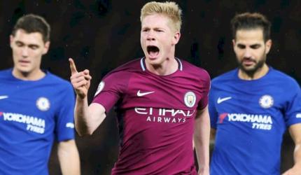 EPL: Manchester City stay ahead of United with win over Chelsea