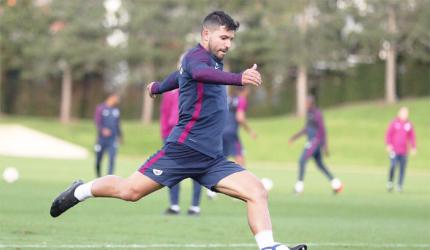 City striker Aguero ready for Burnley clash