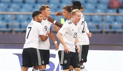 FIFA U-17 WC: Weah 'tricks' as US whip Paraguay; Germany rout Colombia