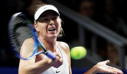 Sports Shorts: Sharapova loses to Rybarikova in Kremlin Cup return