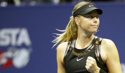 US Open PHOTOS: Sharapova, Muguruza advance