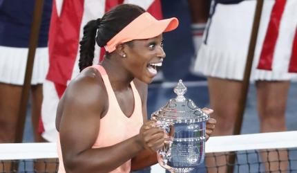 Stephens routs Keys to win US Open title