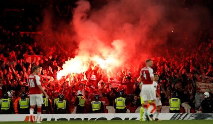 Fan trouble mars soccer matches at European competitions