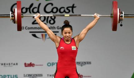 Record-breaking Chanu wins India's first gold medal at CWG