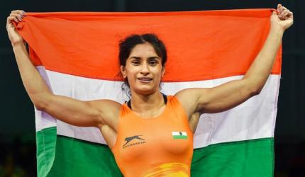 Vinesh, Sumit claim gold; Sakshi settles for bronze on last day of CWG wrestling