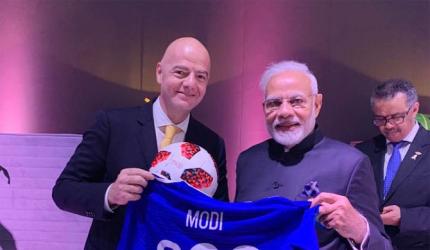 FIFA boss to meet PM Modi?