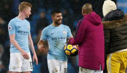 EPL: Aguero, De Bruyne lift City to new heights