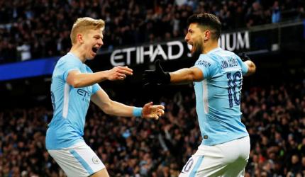 FA Cup PIX: Aguero scores twice in City win, Chelsea held by Norwich