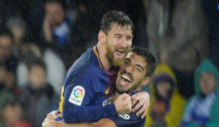 La Liga: Suarez inspires stunning Barcelona comeback