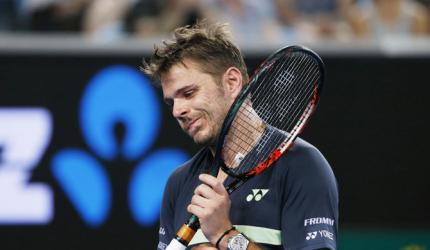 PHOTOS: Big upsets on Day 4 at Australian Open 