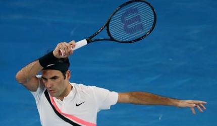 Aus Open PHOTOS: Federer and Djokovic cruise; Halep survives