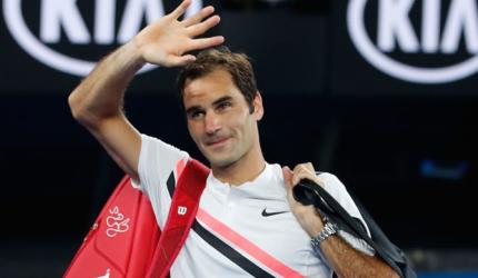 PHOTOS: Dominant Federer into Australian Open final after Chung retires