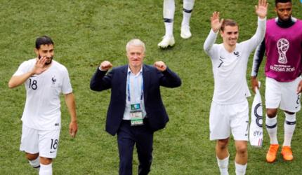 Deschamps relieved as France avoid suspensions in pitch melee