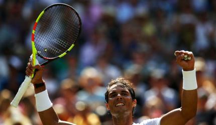 Nadal taken to extra time but still downs Australian teenager