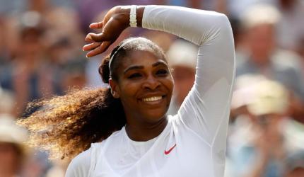 No stopping Super-Mom Serena