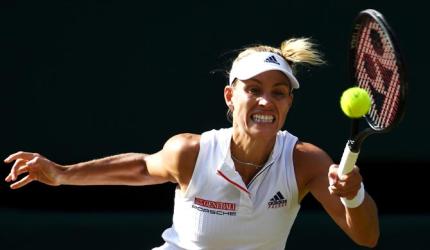 Wimbledon: Kerber not troubled by tough draw