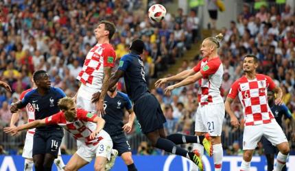 Croatia's Mandzukic scores first own goal in World Cup final