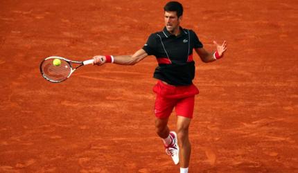 Djokovic unhappy with courts at French Open