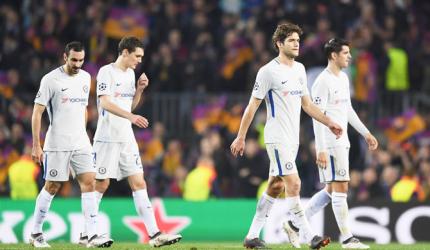 Conte says Chelsea loss to Barca was 'unfair'