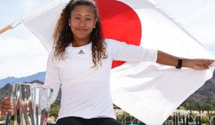 Osaka dominates Kasatkina for career-first title