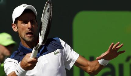 Djokovic and Wozniacki crash out of Miami Open