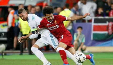 Real's Ramos denies blame for Salah injury