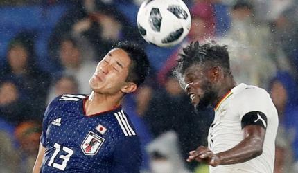 Ghana spoil Japan's World Cup send-off match