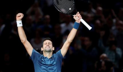 How Djokovic overcame flu to beat CIlic