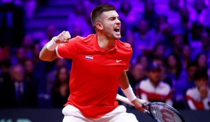 Davis Cup final: Coric, Cilic put Croatia in charge