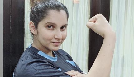 Sania shares cute photo of baby Mirza Malik