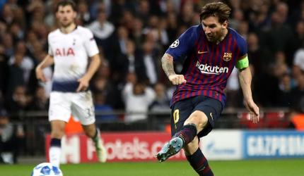 'Messi eats at his own table', says Alba after Wembley masterclass