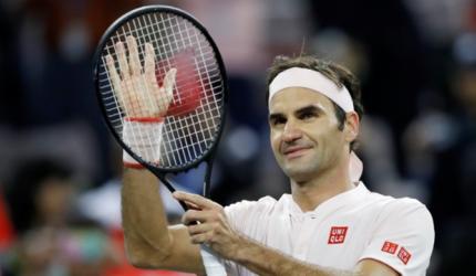 Tennis Roundup: Federer survives Medvedev scare in Shanghai