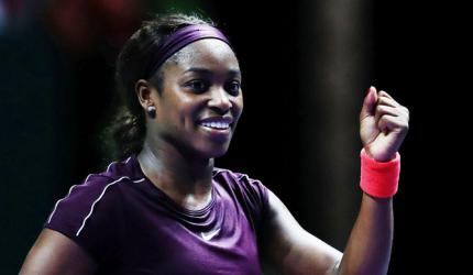 WTA Finals: Rookies Stephens and Bertens march on to semi-finals