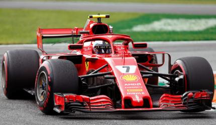 Raikkonen takes pole in Italy with F1's fastest ever lap