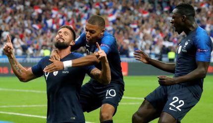 Football PHOTOS: France, Germany emerge winners 